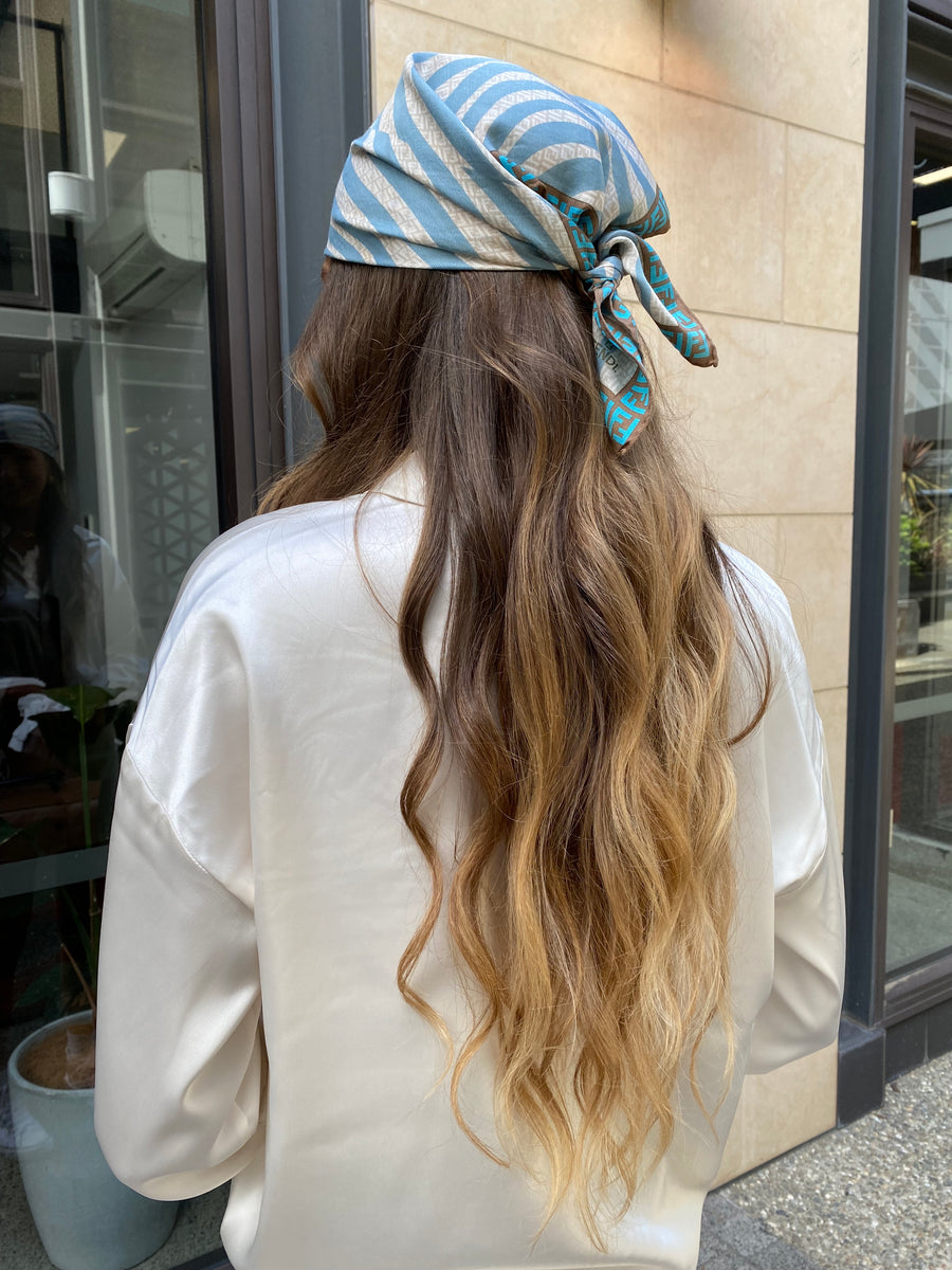 FENDI Vintage Silk Scarf - Main Image