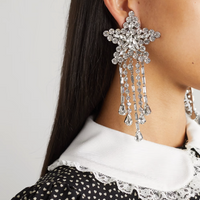 ALESSANDRA RICH Crystal Star Earrings – Friday Candy ALESSANDRA RICH Crystal Star Earrings – Friday Candy