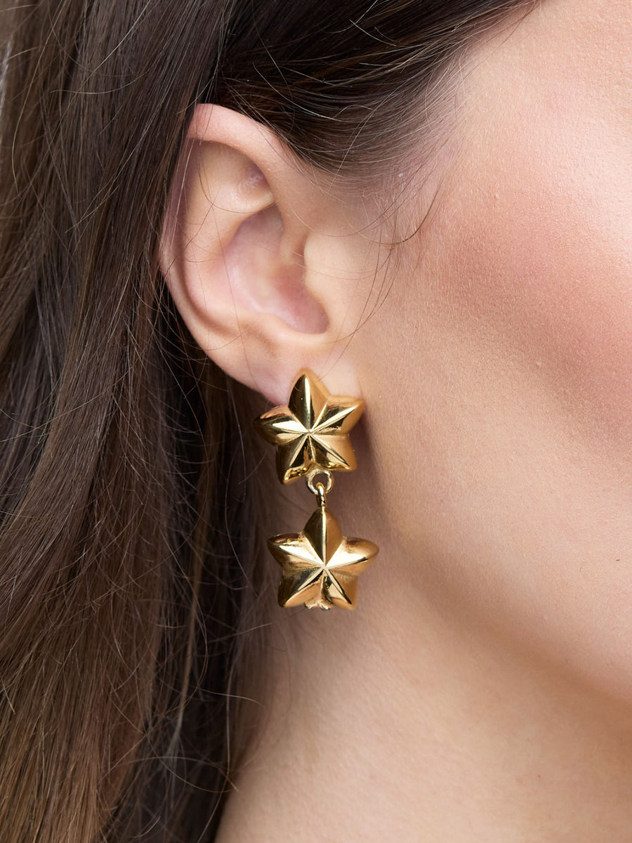 GIVENCHY Star Drop Earrings