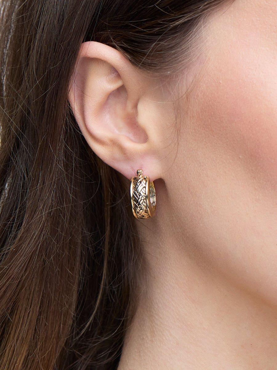 OSCAR DE LA RENTA Hoop Earrings